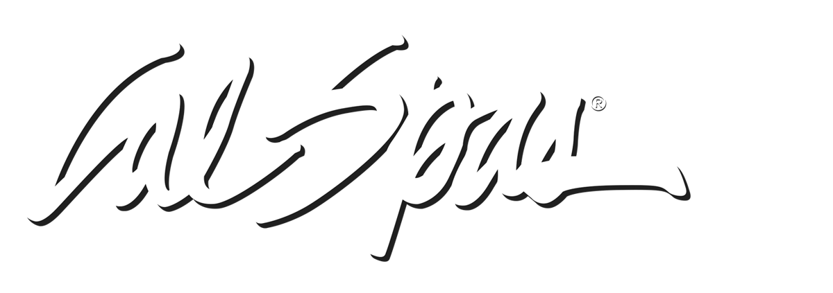 Calspas White logo hot tubs spas for sale Yuba City